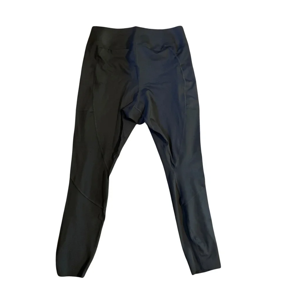 Phoenix Active Prague Pocket Leggings Black High Rise Compressive Womens 2X NEW - Picture 2 of 3